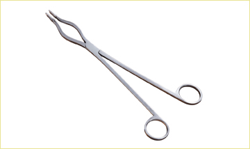 Platinum Tipped 'SS' Tongs & Forceps